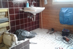 www.schlei.haus / Badezimmer / Demolitionday, was besseres kann es nicht geben