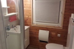 www.schlei.haus / Badezimmer / FERTIG! / Mist, Lampe vergessen.