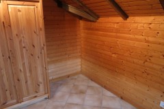 www.schlei.haus / Schlafzimmer 2 / Besenrein